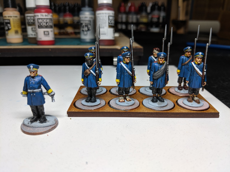 Last unit for the formation finished