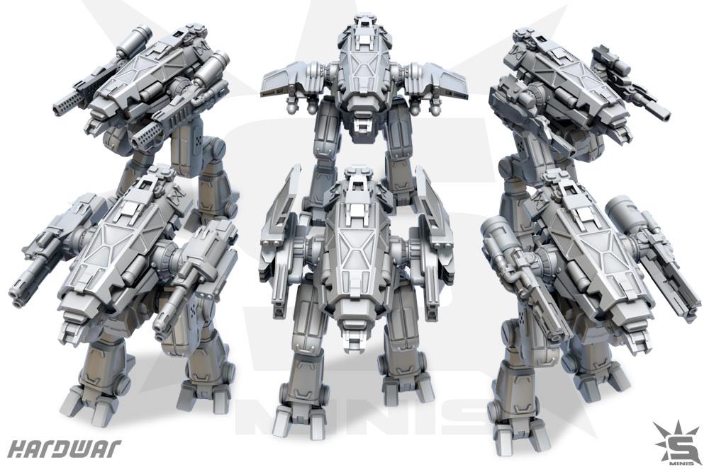 Strato Minis Fire Up Three New 6mm Scale Mecha – OnTableTop – Home of ...