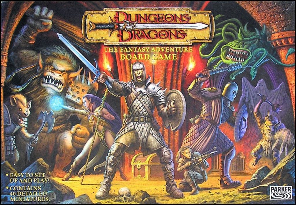 D&D Fantasy Adventre Board Game #1