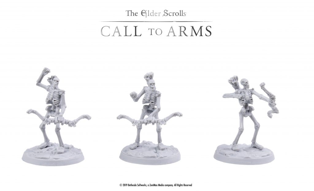 Elder Scrolls Skeletons - Modiphius