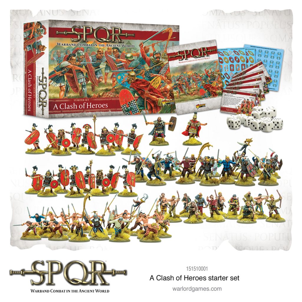 SPQR A Clash Of Heroes - Warlord Games