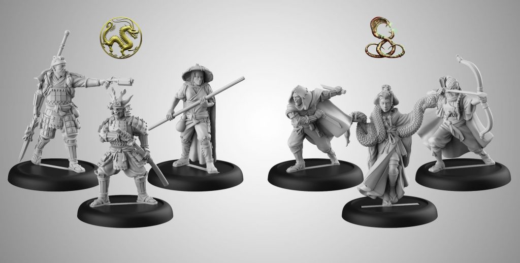 Two Player Starter Set Miniatures - Bushido