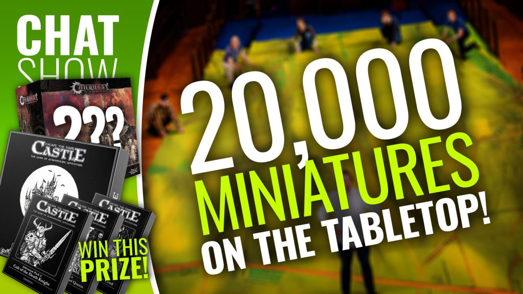 Weekender: 20,000 Miniatures On The Tabletop & WIN Escape The Dark Castle