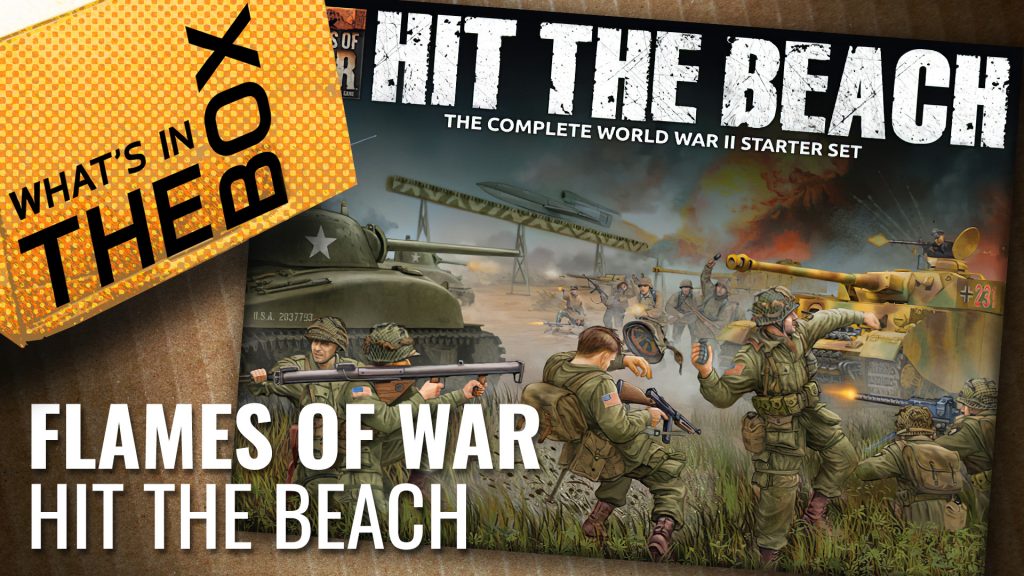 Flames of War Unboxing: Hit The Beach