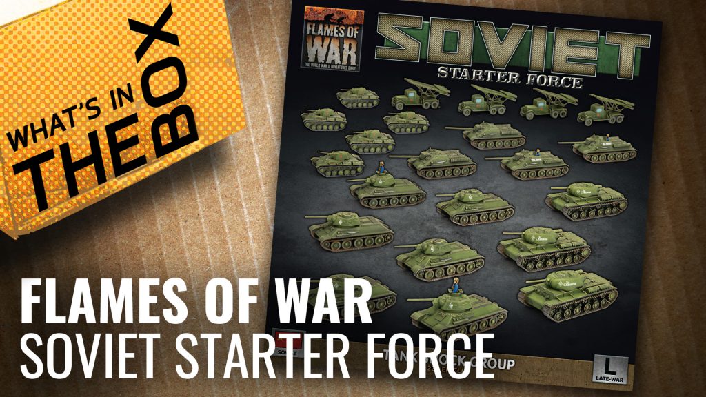 Flames of War Unboxing: Soviet Starter Force