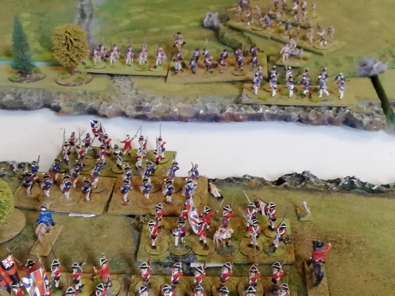 Plenty of bodies float down stream