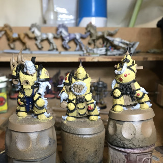 2 Jun 2019: Plague Marine painting