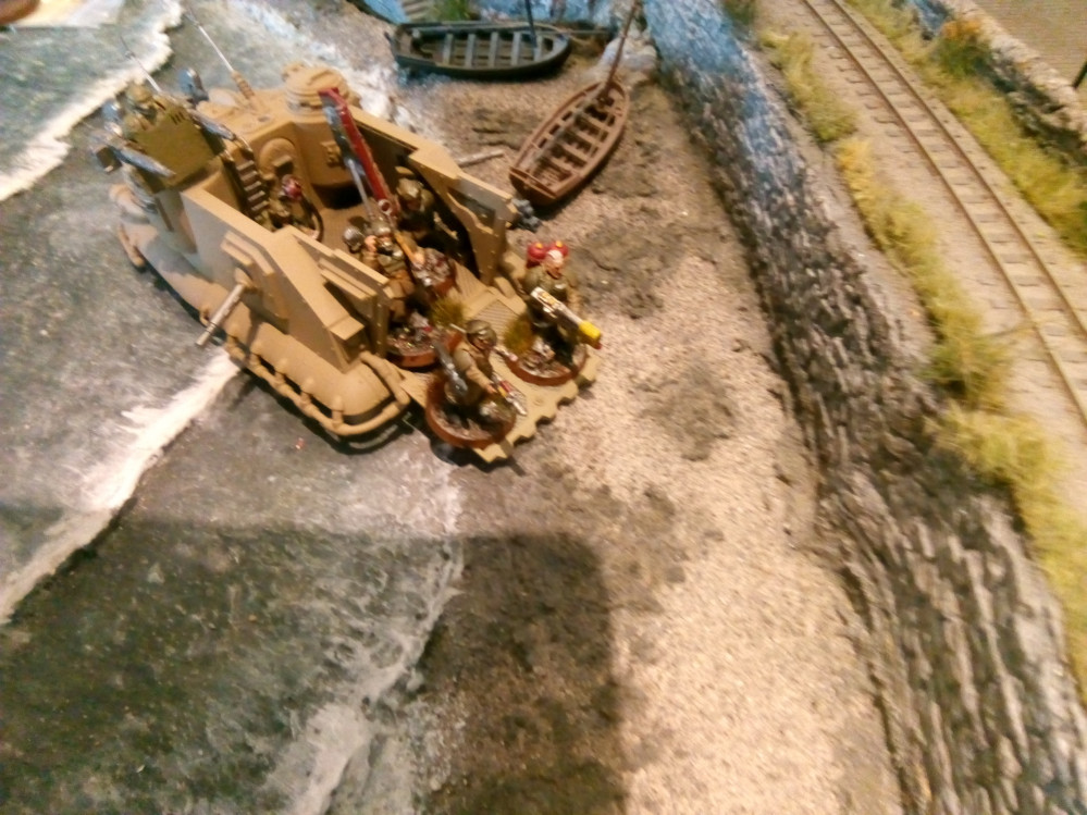 Astra Militarum Landing craft