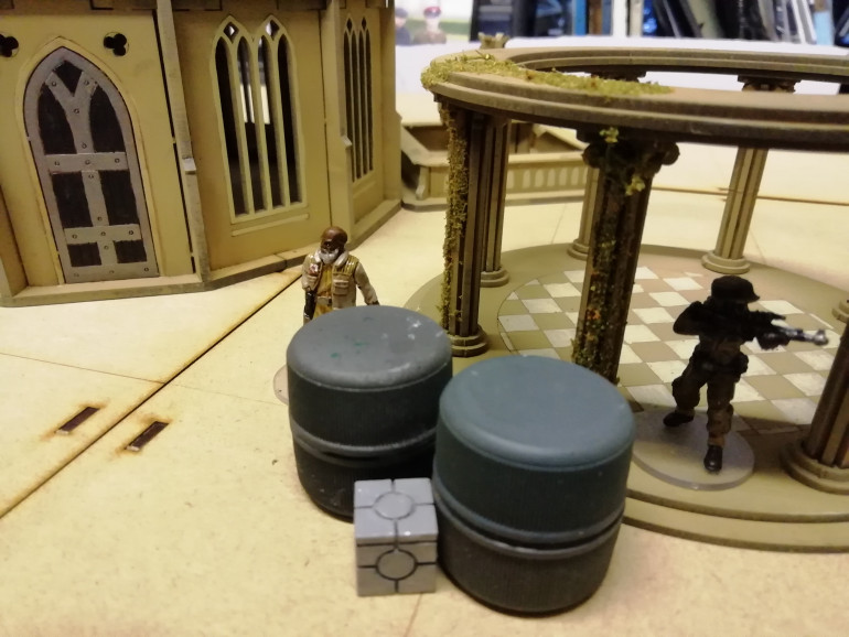 Bottle cap scenery