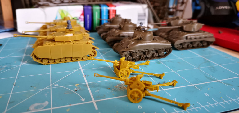 First tanks built