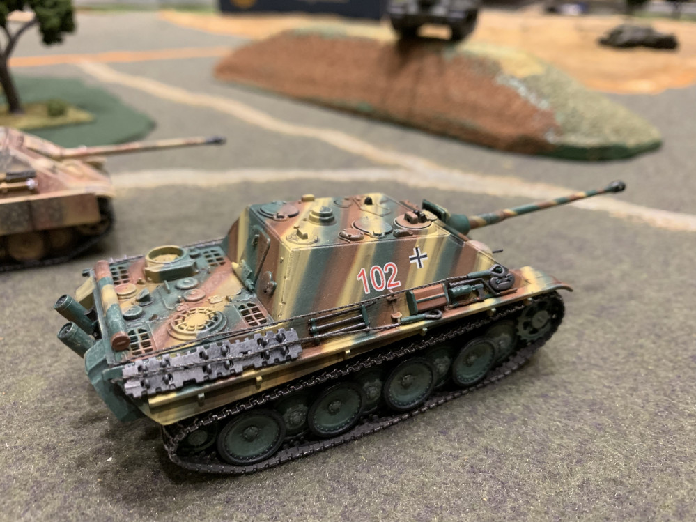 Panzers sighted