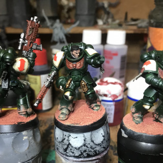 9 May 19: 3 Primaris Intercessors -  Blades of Vengeance