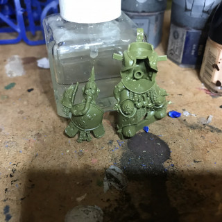 2 Jun 2019: Plague Marine painting