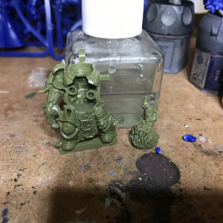 2 Jun 2019: Plague Marine painting