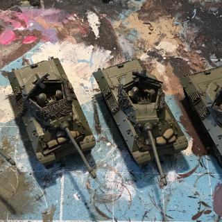 First tanks finished