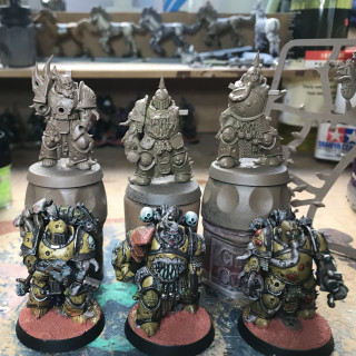 2 Jun 2019: Plague Marine painting