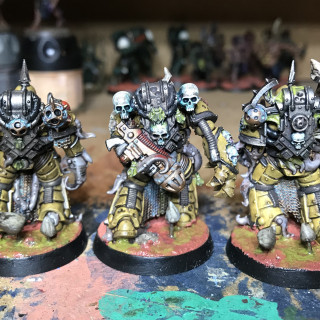 2 Jun 2019: Plague Marine painting