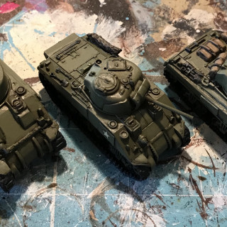 First tanks finished