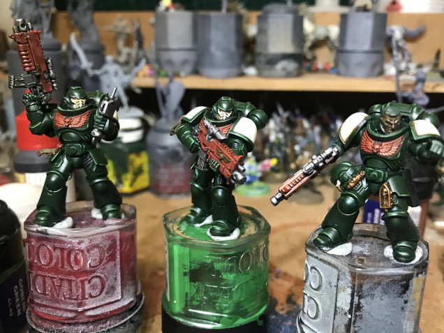 9 May 19: 3 Primaris Intercessors -  Blades of Vengeance