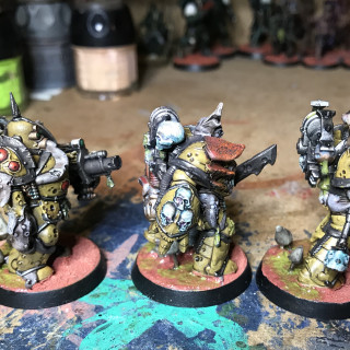 2 Jun 2019: Plague Marine painting