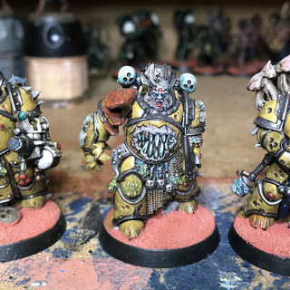 2 Jun 2019: Plague Marine painting