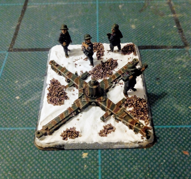 Added some Army Painter Brown Battleground