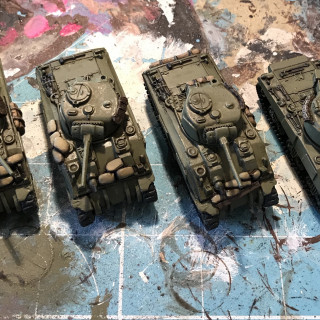 First tanks finished