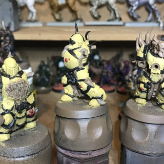 2 Jun 2019: Plague Marine painting