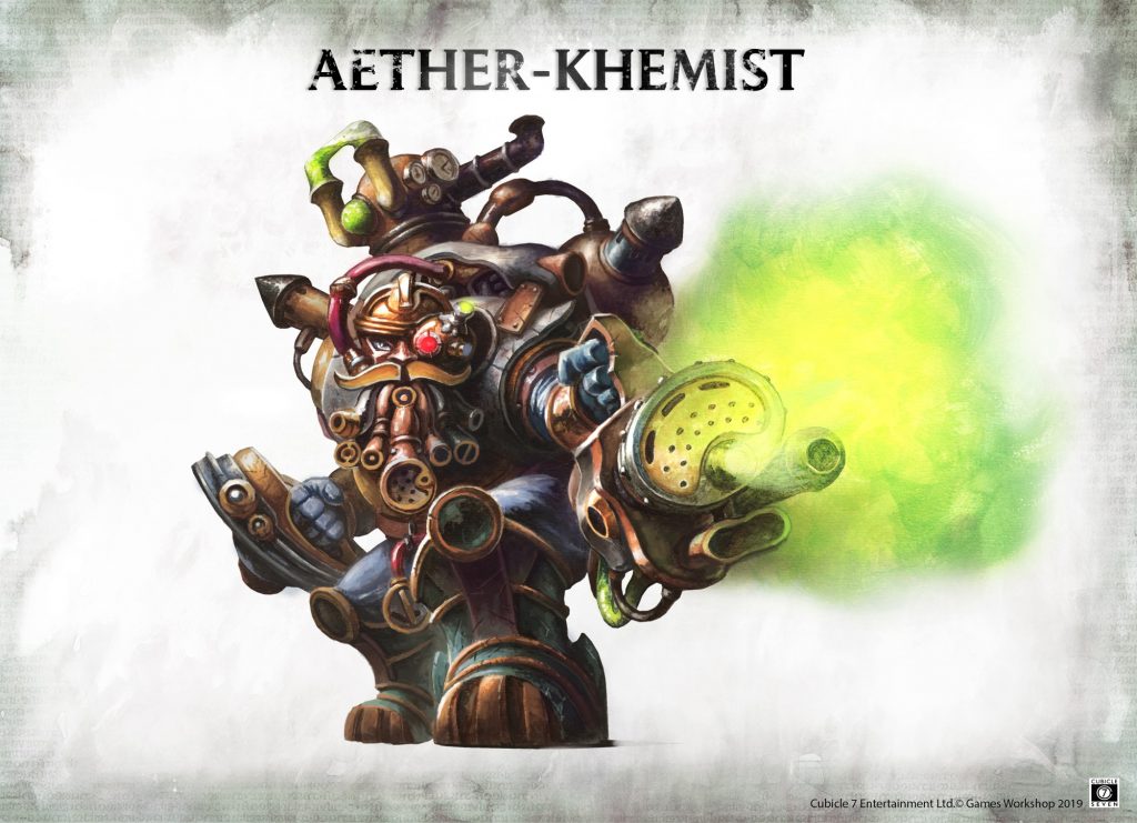 Aether Khemist Art - Cubicle 7