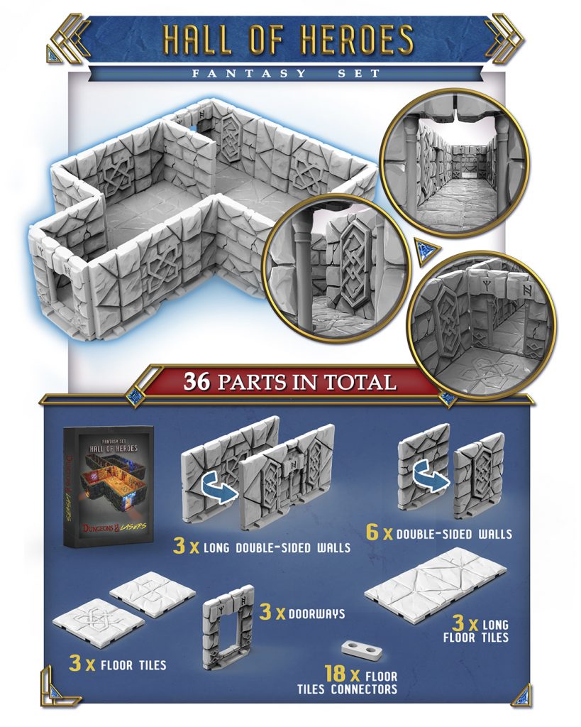 Archon's Dungeon & Lasers Terrain Pricing Revealed – OnTableTop