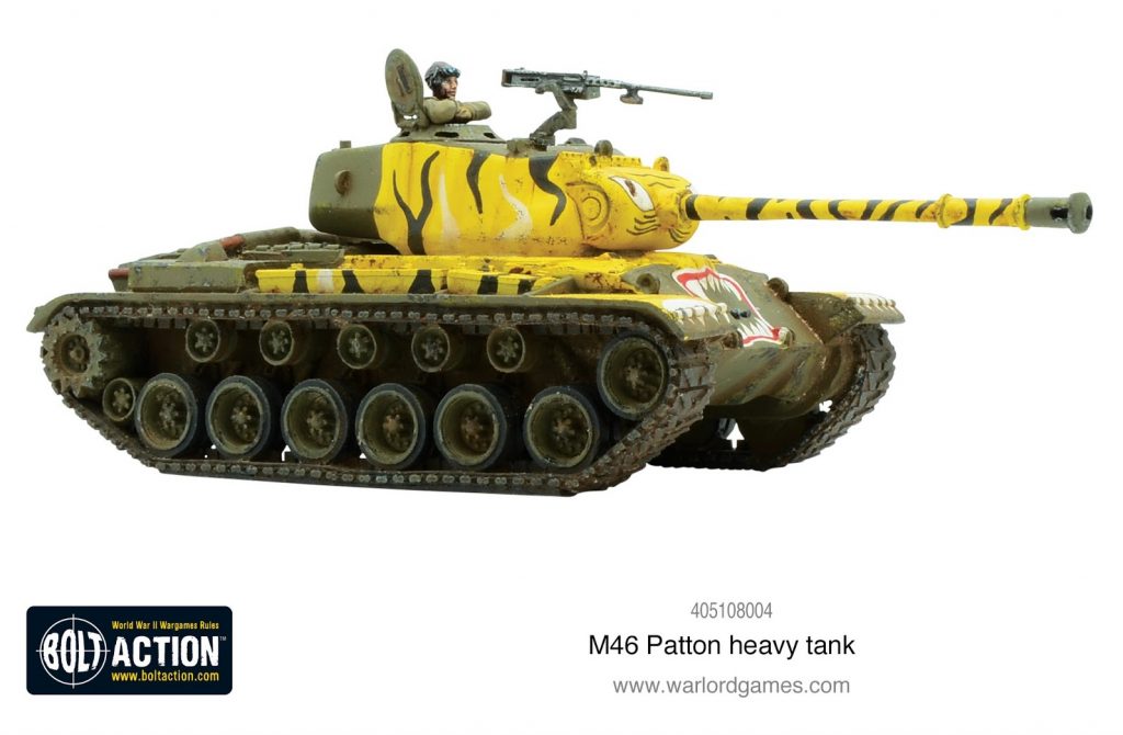 M45 Patton Heavy Tank Model - Warlord Games