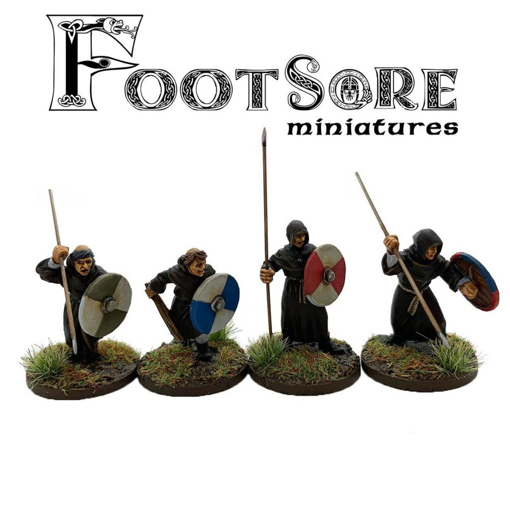 Milites Christi Warrior Monks With Spears - Footsore Miniatures