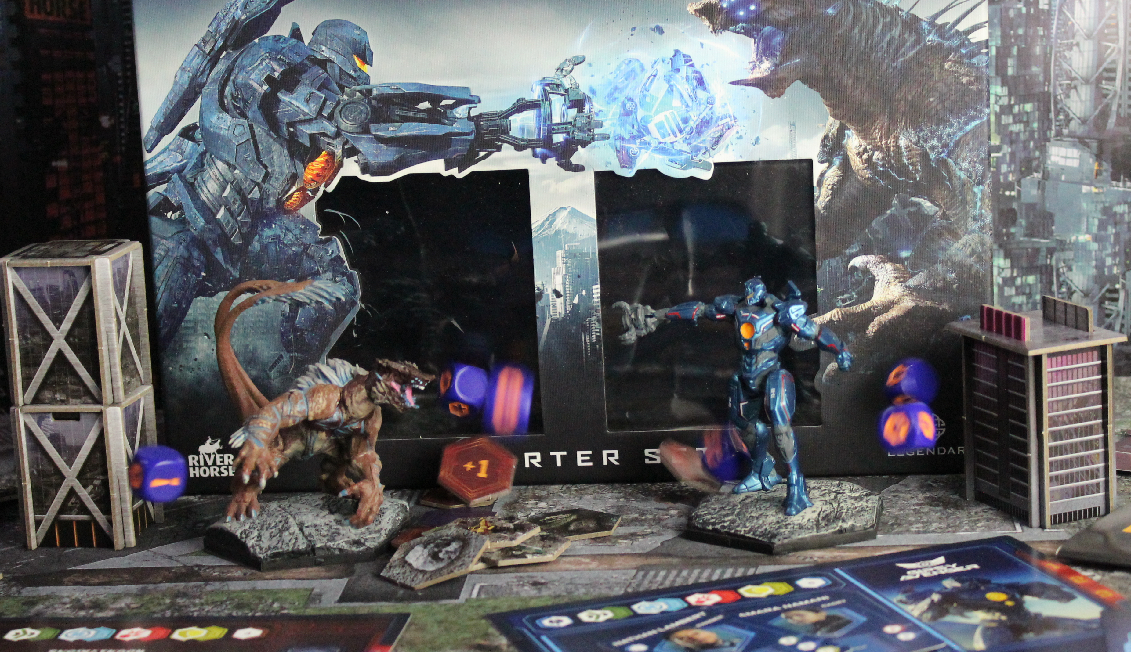 Pacific Rim: Extinction Board Game Starter Set - Jaeger Vs Kaiju Miniature Game