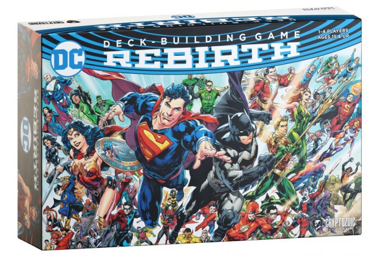 Cryptozoic Rebirth The DC Deck Building Game At Gen Con 2019 