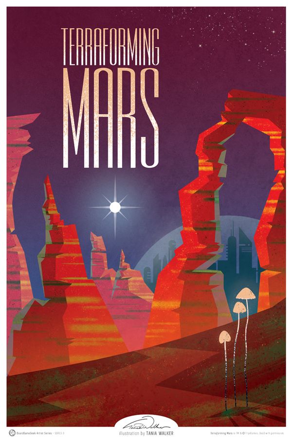 Terraforming Mars by Tania Walker
