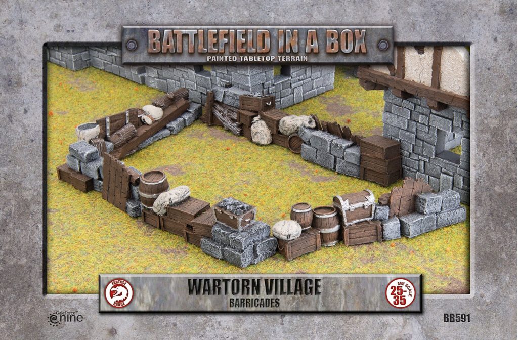 Wartorn Village Barricades - Gale Force Nine