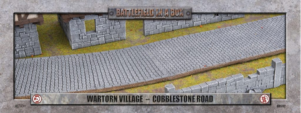 Wartorn Village Cobblestone Roads - Gale Force Nine