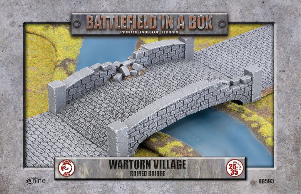 Wartorn Village Ruined Bridge - Gale Force Nine