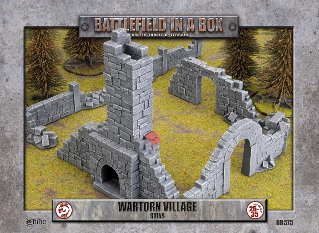 Wartorn Village Ruins - Gale Force Nine