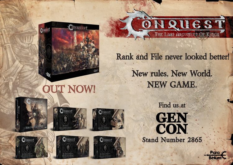 Para Bellum Bring Conquest To Gen Con For The First Time – OnTableTop ...