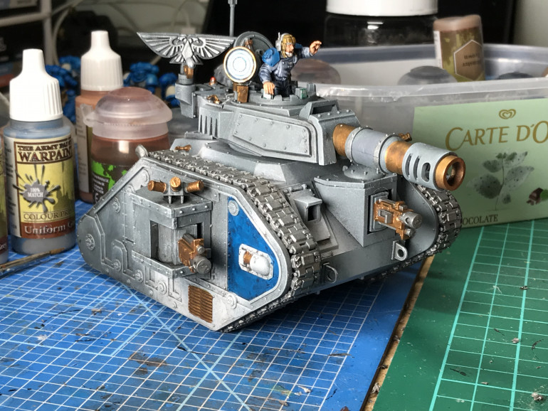 Hairybrains Tests Out Some Astra Militarum Paint Schemes On Tanks