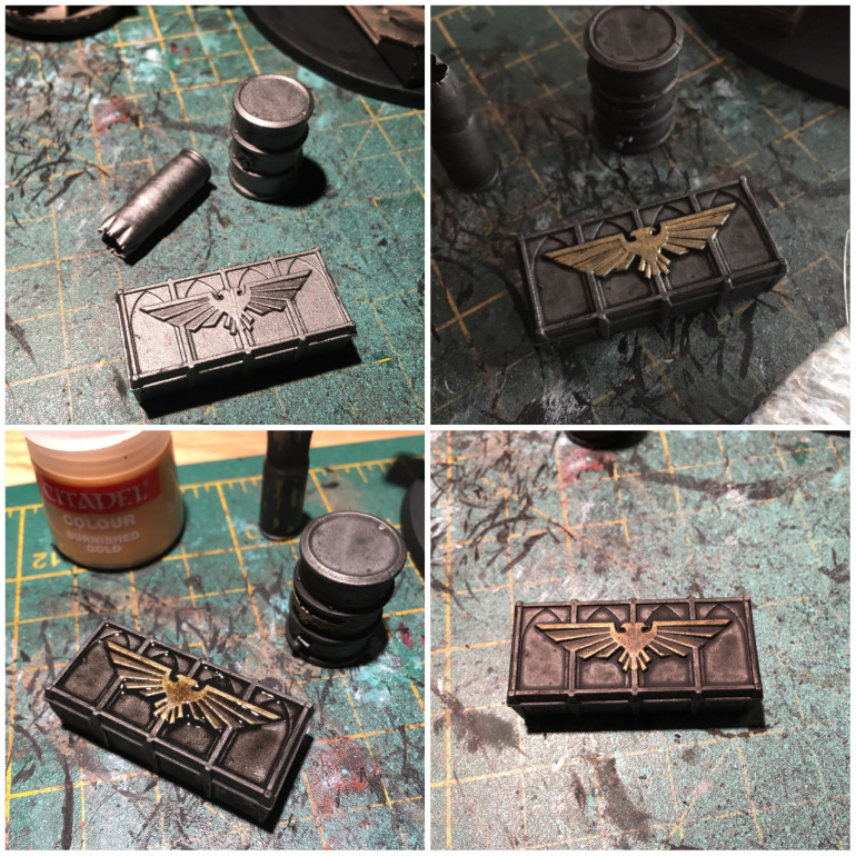 That’s the painting and wash done.