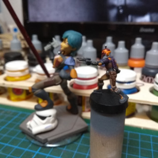 Sabine Wren and Bossk