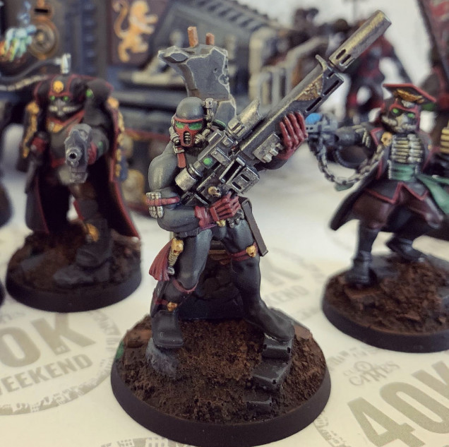 The Vindicare completes the models purchased for this force so far!