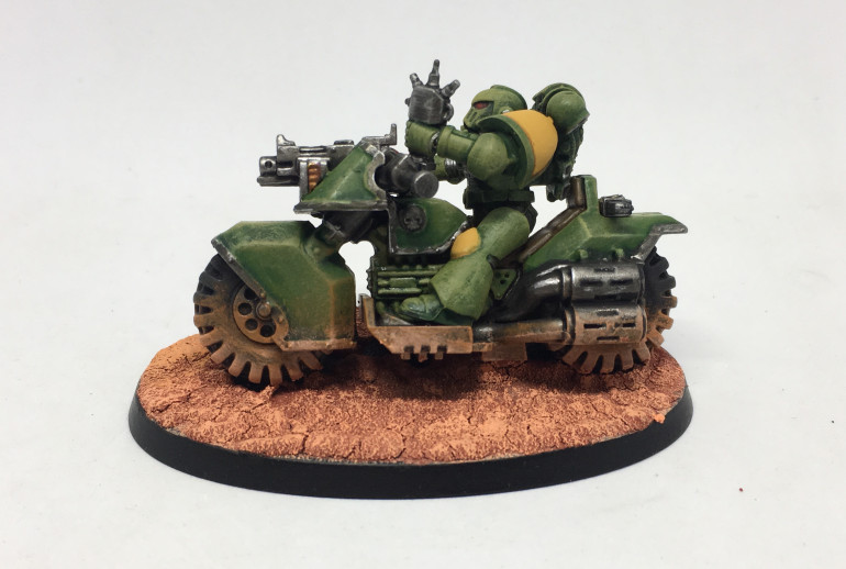 Entry 17: Completed Sergeant and Biker