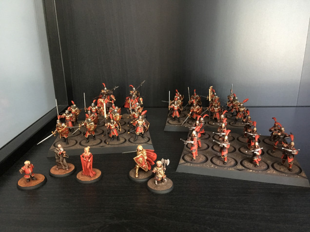 The completed forces of the Lannister host!