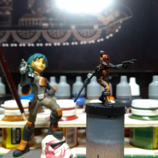 Sabine Wren and Bossk