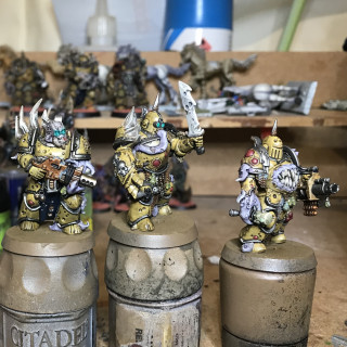 2 Jun 2019: Plague Marine painting