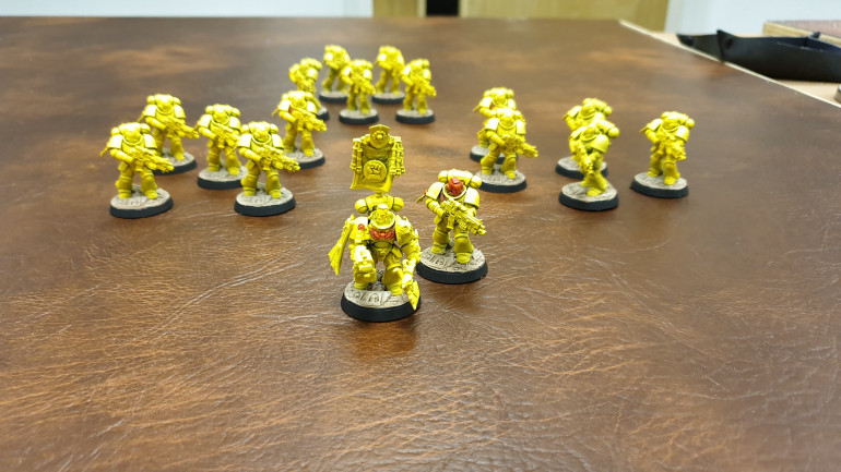 Maxi's Imperial Fists Reporting for Duty! - The Army Painter Daemonic Yellow