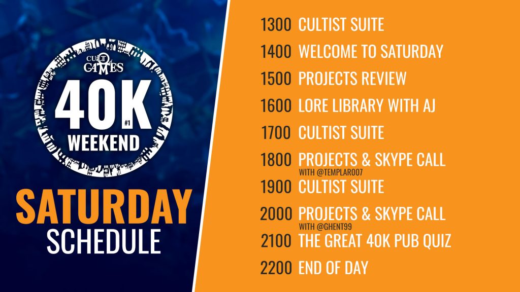 40kWeekend-Saturday-Schedule